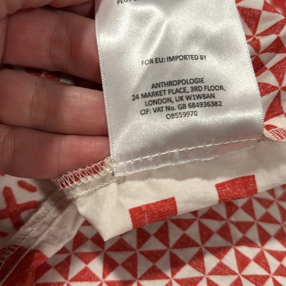 Maeve Anthropologie Dress Sz XS The Printmaker boho babydoll - Picture 11 of 11